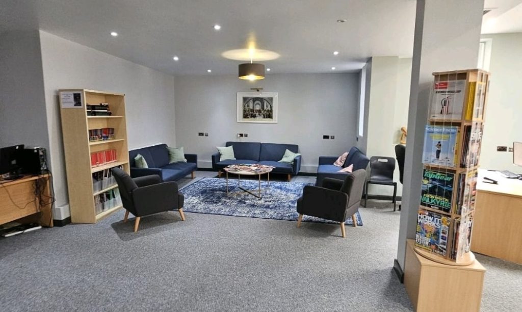 Dawes Building Services Ltd completed school library refurbishment Heston London